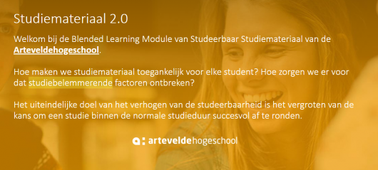 screenshot studeerbaar studiemateriaal